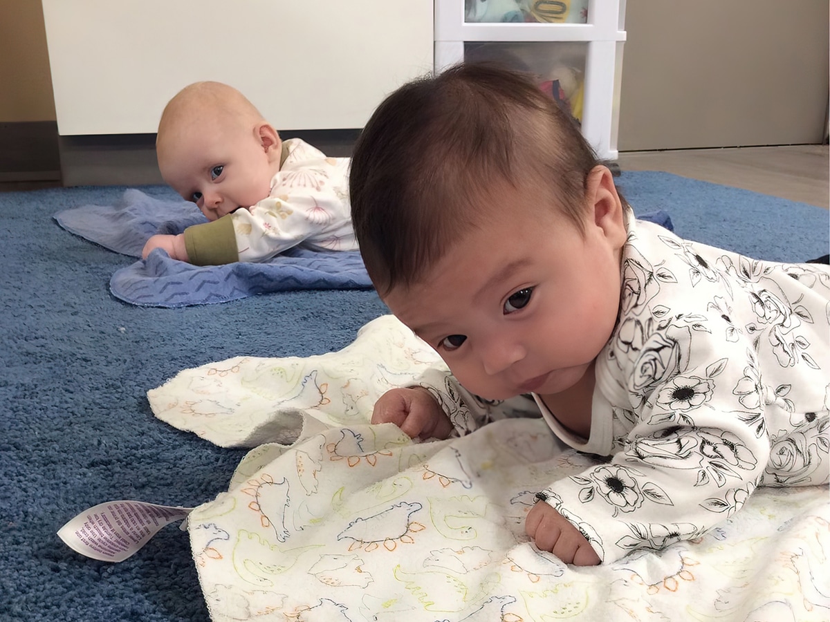 Tummy Time and Exercise Develops Essential Motor Skills
